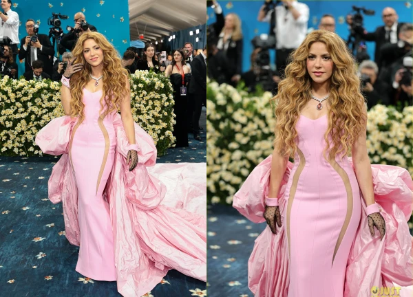 Shakira was 'naked' in the middle of the Met Gala red carpet, deliberately dressed out of tune and was condemned