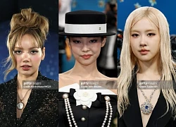 Blackpink bị hung thần đeo bám, zoom cận mặt mộc ở Met Gala, lộ làn da sốc