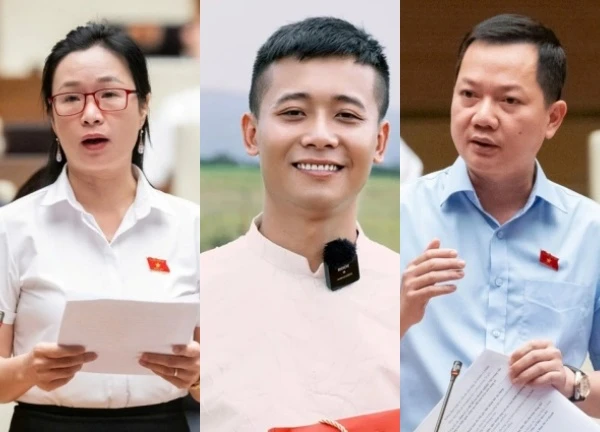 Quang Linh and Hang Du Mu were suddenly named by deputies in the National Assembly