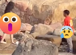 Vụ thanh niên 'gọi vốn' ở biển Nha Trang: đưa về trụ sở UBND viết cam đoan