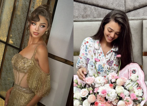 Dianka Zakhidova, wife of the Westerner Bui Tien Dung, revealed her bare face, shocking netizens!