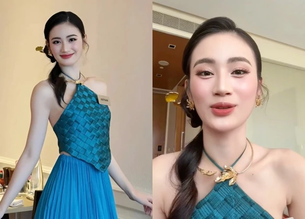 Ý Nhi ghi điểm ở Miss World, phải thức 5h sáng, ngủ ít tiếng, nói 1 câu nghe xót
