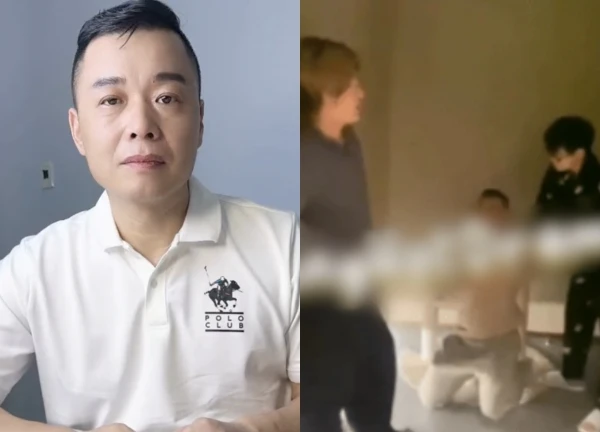 Clip of Ton Bang begging Dich Duong to go home, Nhat Duong's unexpected action goes viral