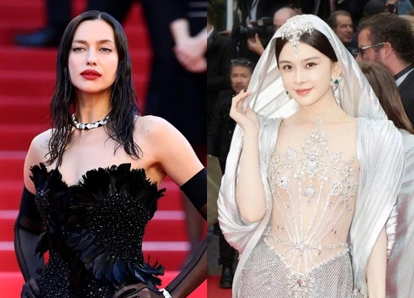 LHP Cannes 2025: Irina Shayk hoá thiên nga đen, Triệu Anh Tử bị "đuổi thẳng" cổ?