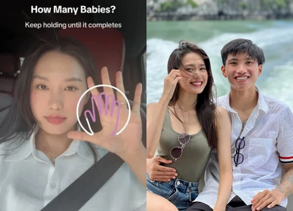 Doan Van Hau's shocked attitude when his wife "demanded" to have another child, refused the title of most beautiful WAG