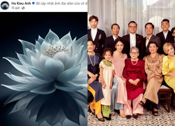 Ha Kieu Anh choked up when announcing the funeral, Vietnamese stars sent their condolences
