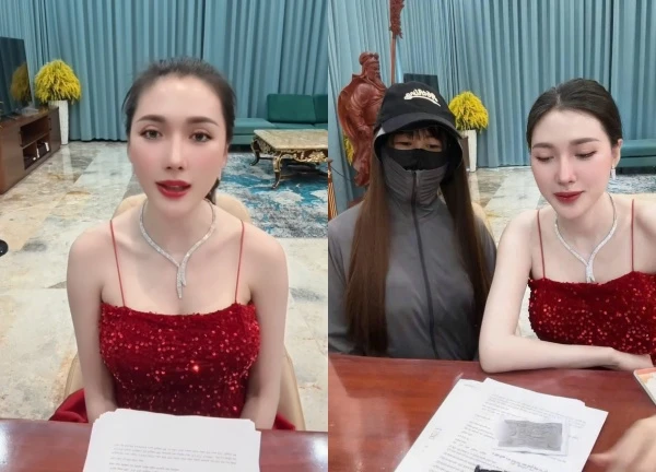 Ngan Collagen invited her "aunt" in the US to Vietnam to confront Ngan 98, neighbors told strange things