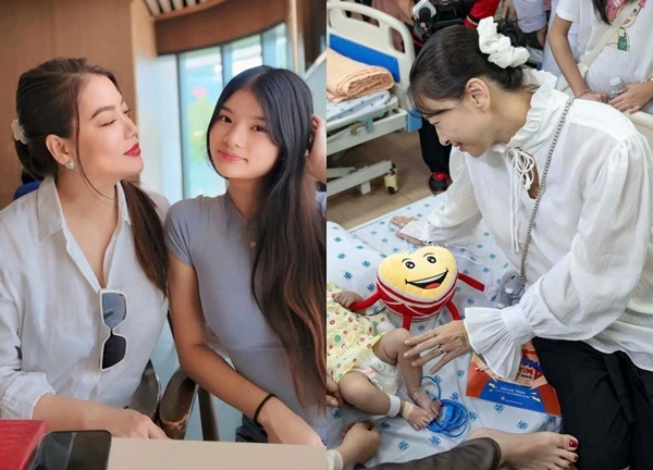 Sao Việt 20/5: Trương Ngọc Ánh khoe con gái, Ngô Thanh Vân bụng bầu đi từ thiện