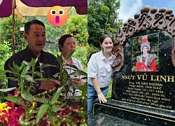 NS Vu Linh's close friend worked as a waiter, suddenly went to the grave, lit incense and prayed to reveal a secret.