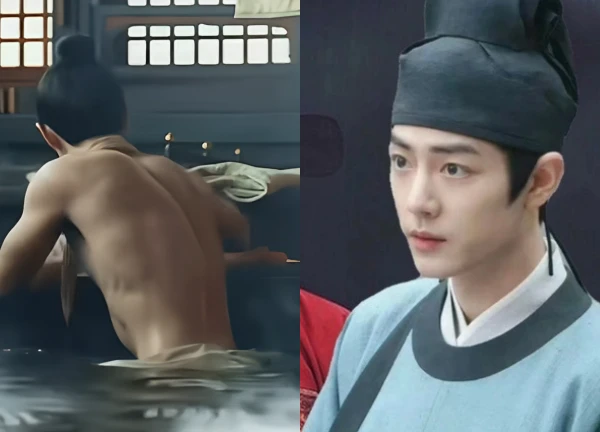 The Legend of the Hidden Sea is not widely promoted but still causes a stir because of a scene of Tieu Chien