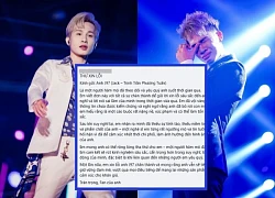 Hàng trăm thư xin lỗi của Đóm gửi J97, muốn quay lại làm fan, showbiz đổi chiều?