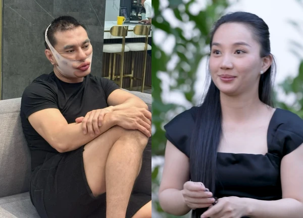 Duong Lam 'accused' his wife of neglecting her husband and children overnight, sitting in poverty for the sake of a small family