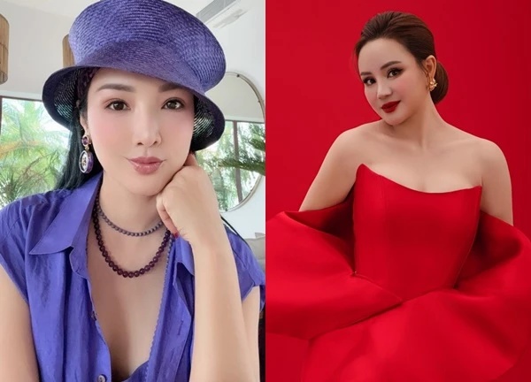 Vy Oanh 'mẹ 3 con' vẫn gợ.i cả.m, hoa hậu Giáng My tuổi 54 đẹp 'không tỳ vết'