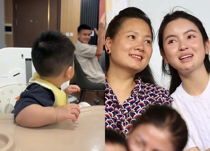 Quang Hai's son takes over his parents' spotlight again, making 3.2 million people excited