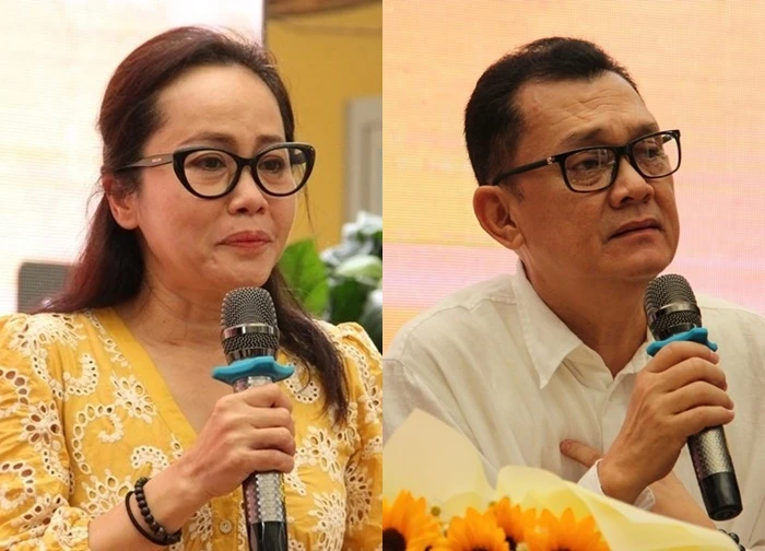 Diễn viên Kim Huyền khóc nức nở khi kể về NSƯT Hữu Châu