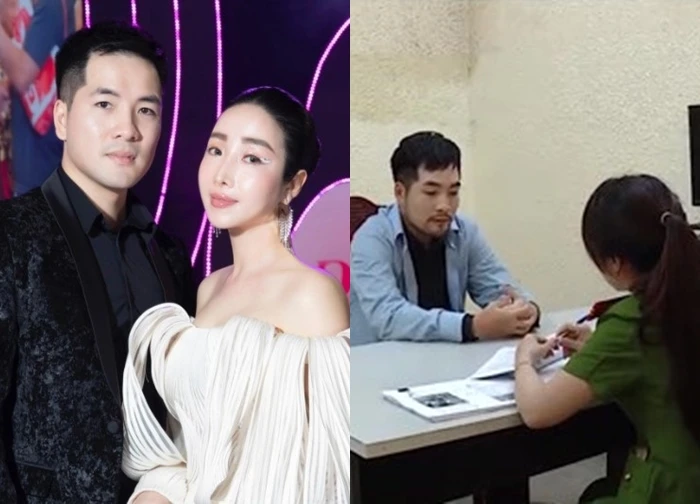 Hình ảnh mới nhất của chồng TikToker Cún Bông tại cơ quan điều tra xuất hiện trên VTV