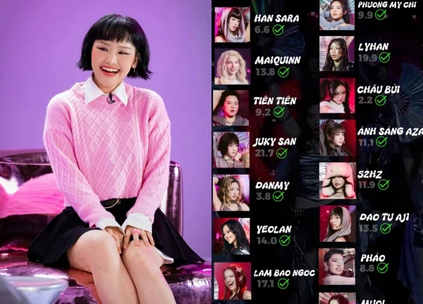 Xinh Say Hi: 1 "girl" asked to withdraw, the organizers divided the line to sing biased for this person?