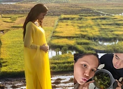 H'Hen Niê shows off her impregnated husband, fans are excited when they see the dish, ask 1 question
