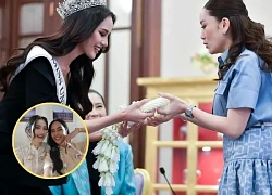 The new Miss World 'flipped' with Italy Nhi after 'crowning', the Thai Prime Minister met in person?