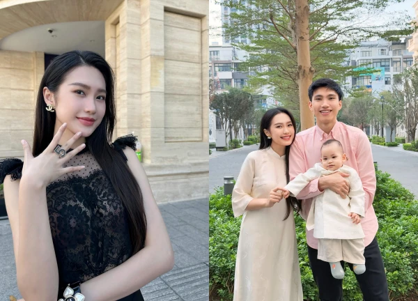 Doan Hai My returned to her husband's hometown for a minute, netizens were stunned: Where is the billionaire fairy?