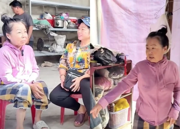 Ngoc Tam Tam: A homeless Cai Luong actress, living in a 10m tent, eating instant noodles with no rice to eat.