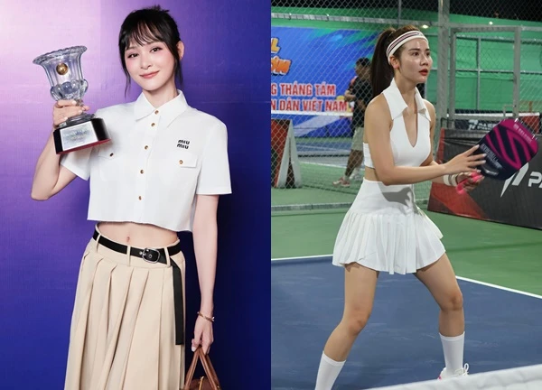 Cả showbiz Việt bận chơi pickleball!