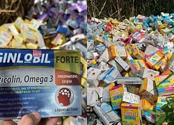 Functional foods dumped like trash in Ho Chi Minh City, what did the person who dumped them declare to the police?