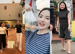 Vợ Quang Hải gây tranh cãi vì về quê chồng ăn cỗ còn xin mang về