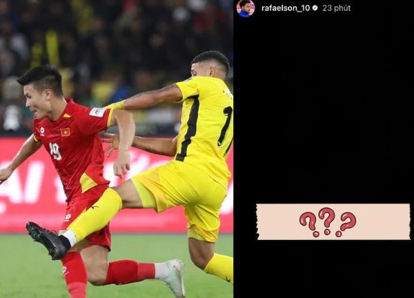 Xuan Son received the news that Vietnam team lost painfully to Malaysia, posted a series of 'hidden' numbers?