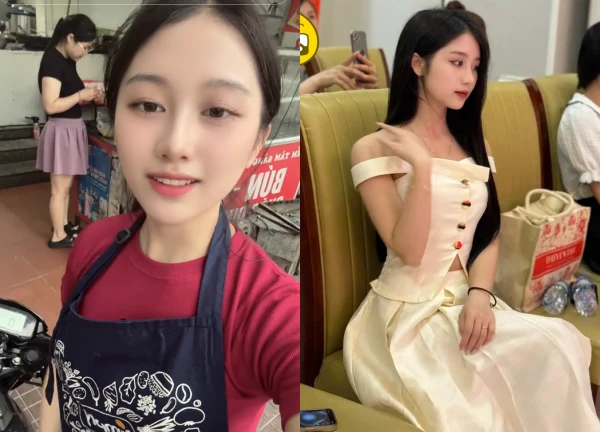Hong Nhung: 'Pho restaurant hot girl' with a feverish beauty, said a sentence that made Gen Z think