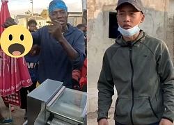 Lindo tries to become Quang Linh version 2, selling a cheap Vietnamese dish to make a living?
