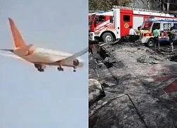 Vụ rơi máy bay ở Ấn Độ: Đã tìm thấy hộp đen, clip trước thảm họa gây ám ảnh