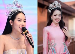 Hoa hậu Thanh Thủy khiến cộng đồng mạng dậy sóng một biểu cảm, hai luồng dư luận