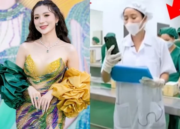 Ngan Collagen reveals tricks, staff pretends to be a fake speaker, netizens call Doan Di Bang?