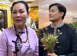 Quy Binh's wife was 'made difficult' by her husband's family and had to be buried early, a stranger slapped her and demanded the police to handle the matter.