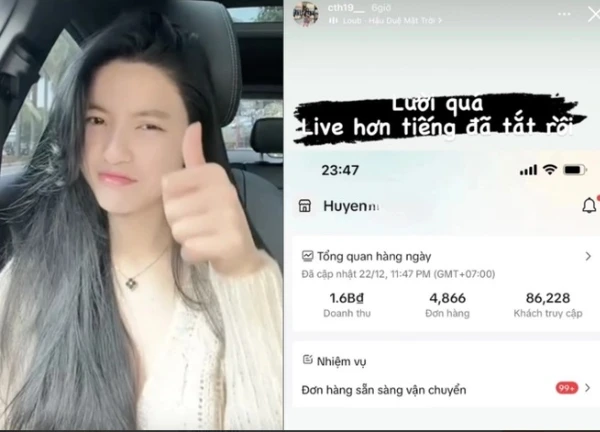 Chu Thanh Huyền khiến dân mạng "choáng váng", khi thu về 1,6 tỷ trong 60 phút