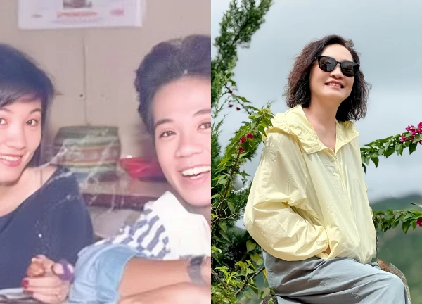 Hong Dao posts intimate photos with her "first crush" amid rumors of remarriage