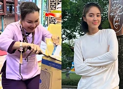 Le Phuong posted 10 hidden words, 'hinting' that Quy Binh's wife was greedy and was disowned by her husband's family.