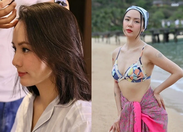 Phương Linh tuổi 41: Nhan sắc mặn mà, tự tin khoe tóc bạc, da rạn