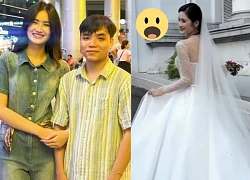 Y Nhi gave up the game, posted a status 'preparing' with a photo of herself as a bride, about to get married?