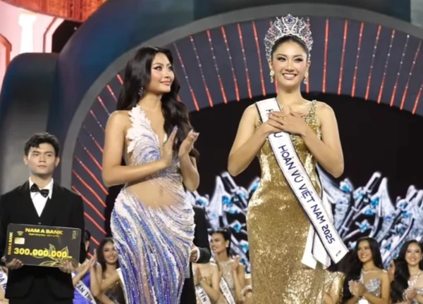The new Miss Universe Vietnam encountered an incident, criticized for being far behind the first runner-up, suspected of being favored?