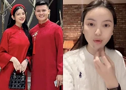 Vợ Quang Hải để lộ chiếc cằm sưng, kể trải nghiệm kinh hoàng liên quan "dao kéo"