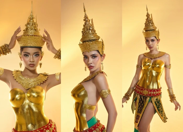 Miss Cosmo 2024 captivates beauty fans with a series of photos recreating the heritage of Angkor Wat