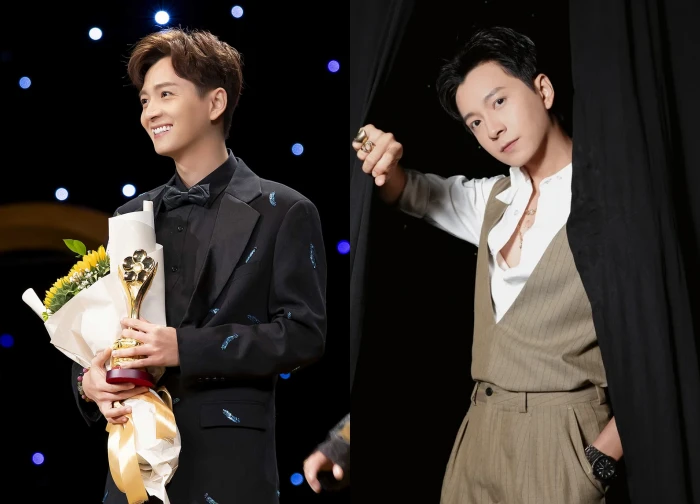Ngo Kien Huy was injured while filming the show, making fans worried because he was in a wheelchair