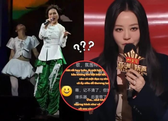 Phuong My Chi was spoiled for the song in the semi-finals of Sing! Asia, fan 1 judge said shocked?