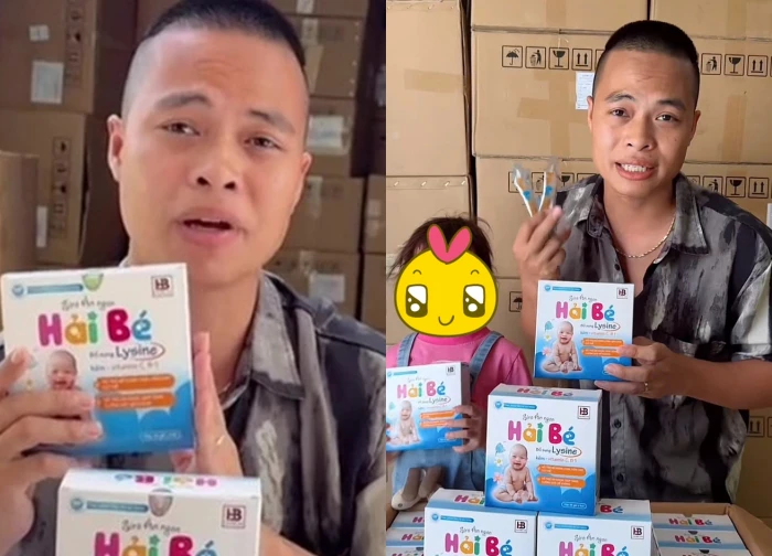 'Hai Be delicious syrup' profits of billions of VND from counterfeit goods, a series of parents complain