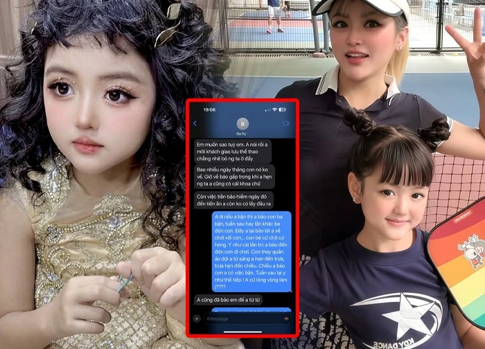 The biological mother of Tang Duy Tan's 'daughter' revealed shocking messages with her ex-husband, bad to her child?
