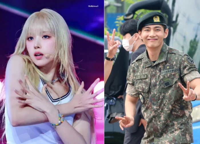 V (BTS) "revealed evidence" of NewJeans visiting while in the military, the content of the fan letter shocked!