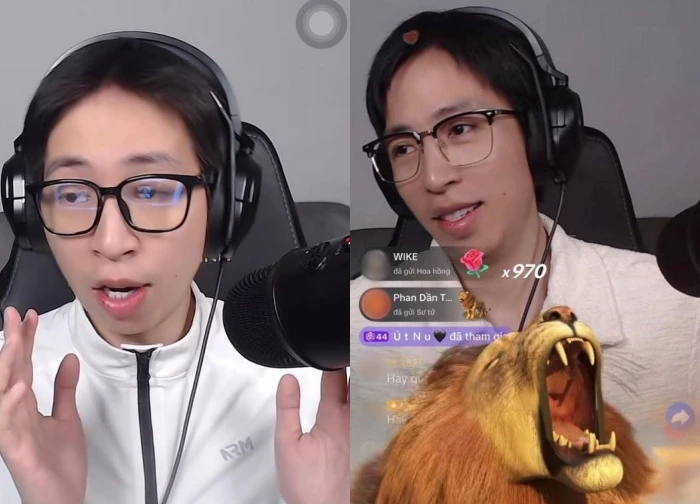 The Department of Broadcasting and Television called to ask ViruSs to turn off the live stream, the male streamer asked for 10 minutes of work in shock