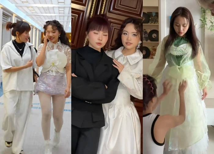 Chị Phương Mỹ Chi đồng hành cùng em gái trên mọi mặt trận, hé lộ hậu trường sốc
